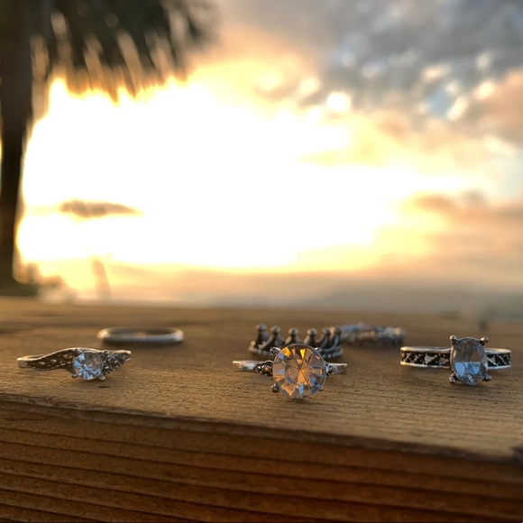 ♛ Royal Boho Midi Rings GIFT SET - Picture 5 of 7